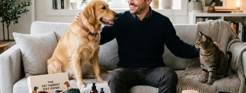 Guide til gaver til ham med hund eller kat
